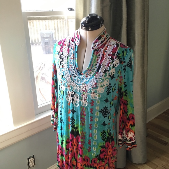 Multiples Tops - Tunic Gorgeous Colors Size M